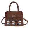 Bolsa Kelly Pequena Color Block 2026 Novo Design Bolsa de Ombro Criativa Grande Capacidade Estilo Executivo Transversal Bolsa Feminina