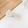 Pasador de Perlas Estilo Coreano Estilo Ins Pasador para el Cabello de Niña Estilo Carson Pinza Lateral para el Flequillo Pinza Superior Pinza de Celebridad de Internet Pinza Estilo Coreano