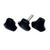 Pin de fábrica Baester mango triangular de baquelita perilla triangular mango industrial interruptor de equipo tornillo de mano