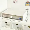 Caja de Almacenamiento Plástico Caja de Almacenamiento de Escritorio Organizador de Cajones para Cosméticos Combinación Libre Multicapa Apilable Joyero