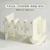 Soporte de Escritorio para Libros Soporte Retráctil para Libros Estante de Almacenamiento de Libros con Soporte para Bolígrafos Deflector Pinza para Libros Libro