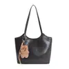 Bolsa da moda de grande capacidade para aulas, bolsa de trabalho moderna para mulheres, nova bolsa tote de ombro da moda