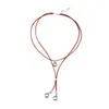 Amazon Transfronterizo Terciopelo Coreano Aleación Ccb Colgante Artístico Retro Personalizado Moda Versátil Joyería Collar Doble Capa