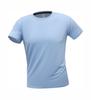 Primavera y Verano 2024 618 Ala de Gusano de Seda Hilo Original Secado Rápido Cuello Redondo Manga Corta Camiseta Estilo Casual Americano Deportivo Color Sólido Clásico Cómodo