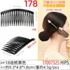 Pente de onda de 24 dentes feito à mão DIY acessório de pente de cabelo de borboleta de tecido, acessório de cabelo vintage, novo pente de cabelo popular de plástico estilo chinês