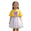 Conjunto de Saia de Renda tipo Bolo para Meninas Caçadoras de Demônios K-Pop Transfronteiriço Conjunto de Duas Peças Princesa Estiloso Novo Primavera 2026