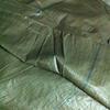 Bolsa tejida de plástico gris al por mayor directa de fábrica de muestra, embalaje logístico exprés, bolsa de piel de serpiente de plástico en stock
