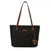 Bolsa Tote de Tecido Oxford Transfronteiriça para Mulheres 2025 Outono Nova Grande Capacidade Acessível Luxuosa Casual Bolsa de Ombro Axila