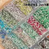 Rhinestones para decoración de uñas de circón marquise, rhinestones marquise brillantes de moda, rhinestones de forma irregular de base plana, accesorios de uñas usables