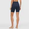 Pantalones de Yoga de Cinco Puntas Cepillados para Mujer, Shorts Deportivos Nude de Secado Rápido para Ciclismo, Running y Fitness, de Cintura Alta