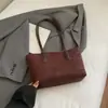 Bolsa de Ombro Versátil tipo Balde para Axila Grande Capacidade Feminina Casual Retrô Bolsa de Ombro Bolsa Tote para Ir ao Trabalho Comércio Exterior Transfronteiriço