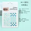 Pegatinas Faciales Transfronterizas Serie 08 en Stock, Pegatinas para Maquillaje de Ojos, Pegatinas de Ojos de Diamante, Pegatinas para Cejas, Accesorios de Perlas, Arte de Uñas DIY para Niños
