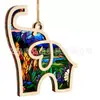 Colgante de Pascua Elefante Nuevo Transfronterizo Colgante de Madera Creativo para Hermana Regalos Colgadores de Coche