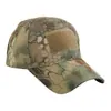 Boné de Baseball Camuflado para Uso Externo para Fãs do Exército Boné Camuflado Tático de Forças Especiais Boné Esportivo com Proteção Solar para Pesca com Velcro