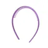 Corea del Sur Aro para el Cabello Antideslizante Dentado Sin Daño al Cabello Sin Apoyar la Cabeza Aro para la Cabeza Ondulado Color Artefacto de Acabado para el Cabello Accesorios para el Cabello