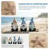 Novo Produto Transfronteiriço Enfeite de Estatueta de Elfo Fofo Pequeno Elfo Estatueta de Resina Gnomo do Oceano