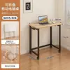 Mesa pequeña plegable para casa móvil, mesa de estudio para dormitorio, escritorio para estudiantes, escritorio sencillo para computadora, mesa de noche