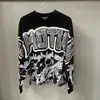 Comércio Exterior Transfronteiriço Europeu e Americano Estampado com Strass Marca Tendência Estilo Americano Jaqueta Moletom com Zíper para Jovens Homens e Mulheres