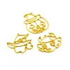Accesorios hechos a mano DIY demonio fantasma bruja calabaza marco de metal molde colgante