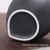 Taza de cerámica de horno mate Chickenmouth, producto único, para feria, té de cerámica fina, bandeja de té de mar, accesorios de té al por mayor