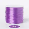 Pulsera de Joyería DIY Cordón Elástico Hilo Elástico para Abalorios Banda Elástica Hilo Elástico Plano para Ensartar Cuentas