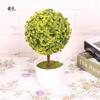 Plantas Simuladas, Plantas Verdes en Maceta, Venta al por Mayor de Flores Artificiales, Pasto Estrella, Bola de Nieve Cerezo, Ventas Directas del Fabricante, Adornos Florales de Interior, Hortensia