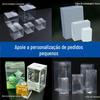 Caixa de embalagem de PVC personalizada, caixa fosca de PP para animais de estimação, pó seco transparente, roupa íntima para café, comida para cães e gatos, caixa de embalagem pontual