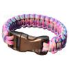Amazon pulsera de cuerda de paracaídas de siete núcleos más vendida para montañismo al aire libre, camping, pulsera tejida a mano, pulsera al por mayor