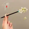 Versátil Pasador Floral Nuevo Estilo 2026 para Mujer, Elegante Pasador con Borla de Aspecto de Alta Gama, Pasador de Estilo Antiguo, Accesorio para el Cabello de Moda Antigua