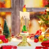 Presente de Natal criativo transfronteiriço novo produto Casa do Papai Noel luz noturna lâmpada de estrela de desenho animado fofa lembrança