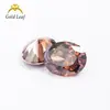 2x3 ~ 13x18mm forma de huevo caro circonita de color colección Wuzhou gema artificial CZ piedra desnuda fábrica en stock venta al por mayor