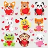 Bestseller transfronterizo decoración del Día de San Valentín imanes para refrigerador imanes para puerta de garaje decoración magnética navideña para el hogar ambiente de fiesta