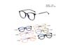 Armazón de gafas TR90 ultraligero para estudiantes, moda transfronteriza, duradero con metal, CP, propionato, pie de varilla 234