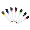 Color de pluma para pizarra blanca con pincel con imán punta oblicua borrable pincel aceitoso pluma para tablero de dibujo de grafiti para bebé pluma flotante