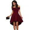 2025 Nuevo Vestido de Comercio Exterior de Un Hombro sin Tirantes Europeo y Americano Sexy que Ceñe la Cintura Venta al por Mayor de Fábrica de Ropa para Mujer Transfronteriza