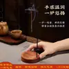 Quemador de Incienso de Sándalo y Madera de Agarwood Transfronterizo, Soporte de Incienso Colgante Artesanal Tridimensional, Quemador de Incienso para el Hogar, Soporte de Incienso de Madera