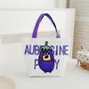 Nueva Bolsa de Lona Estilo Dibujo Animado Linda Gatito Bolso de Mano para Estudiante Versátil de Verano Ropa de Trabajo Bolsa de Gran Capacidad
