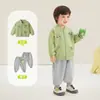 Conjunto de Chaqueta Kaka Panda para Niños Ropa de Otoño Infantil Conjunto Casual de Dos Piezas para Niñas Ropa de Bebé para Primavera y Otoño Moderno