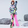 South Expedition e North Battle Feminino Snowboard Double-board Ski Suit À Prova de Vento À Prova D'Água Quente Respirável Ski Suit Escalada Roupas