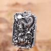 Manpin Silver Source Fábrica de Artículos Tailandeses de Plata Collar de Plata Pura 990 Joyería Personalizada Colgante Longteng Cuatro Estaciones para Hombre