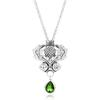 Suministro transfronterizo AliExpress Personalidad Retro Campo de batalla antiguo Legendario Colgante de joyería Collar de cardo escocés nórdico