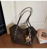 Bolso Tote Vintage de Gran Capacidad para Mujer, Nuevo Modelo de Invierno, Bolso de Hombro de Nicho para Viajes Diarios, Bolso de Mano Casual Diario