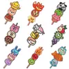 Parches Bordados Lindos y Adorables de Espino Recubierto de Azúcar, Parches Bordados de Animalitos y Sushi de Frutas, Reparación de Agujeros en Ropa Infantil