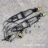 Accesorios de suspensión delantera de kart modificado de cuatro ruedas hecho en casa, motocicleta ATV, balancín, disco de freno, dirección, brida de cuatro agujeros