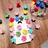 Hyun-a Hyun-a Penteado do Mesmo Estilo Grampo de Cabelo Feminino Colorido Flor Pequena Presilha Pinça Mini Presilha Vermelho da Internet Cartão de Cabelo Franja Grampo de Cabelo Acessórios de Cabelo Coreia