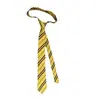 Corbata Retro Americana de Rayas Amarillas para Mujer 2025 Nuevo Diseño de Nicho de Alta Gama Accesorios Versátiles de Moda para Cinturón