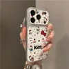 Adecuado para Apple, se transforma instantáneamente en animación 17promax, lindo, pantalla completa, Gato KT Hello Kitty, teléfono móvil iPhone, funda blanda y dura, personalizado
