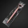 Nuevo Peine Plegable para Pestañas Portátil Peine de Acero para Pestañas Herramientas de Belleza Peine para Pestañas Postizas Herramientas para Peinar Cejas Punto