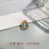 Cuentas Espaciadoras de Calabaza de Circonita Chapadas en Oro Antiguo para DIY Pareja Mejor Amigo Juego Colgante para Caja Bolso Accesorios Pequeños Venta al por Mayor