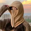 Gorro y Bufanda Integrados para Calidez al Aire Libre Gorra de Ciclismo para Hombres y Mujeres Equipo para la Cabeza para Deportes Esquí Protector de Cuello Gorro a Prueba de Viento Protección contra el Frío
